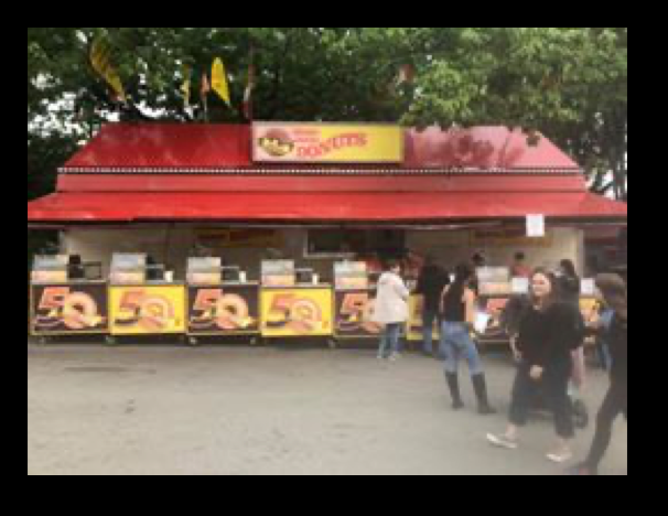 Those Little Donuts event booth